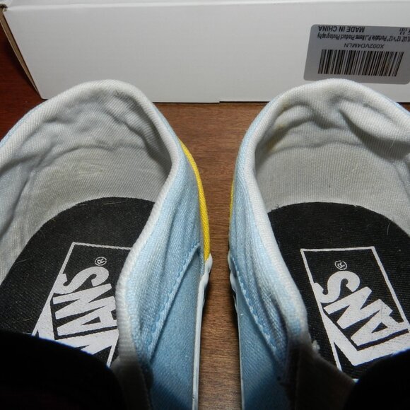 Women's Asher Color Block Slip In VANS Sneakers Size 7 - Picture 16 of 16